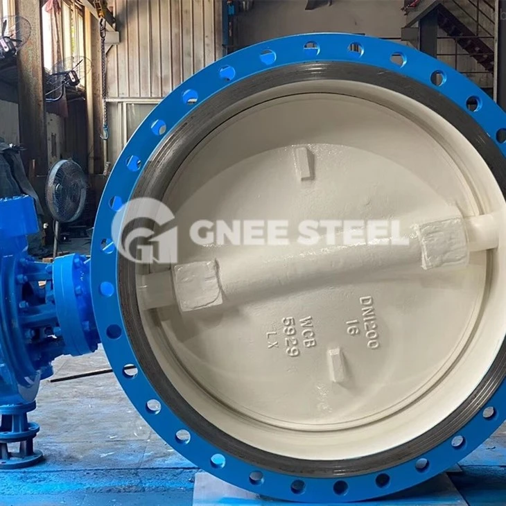 high performance double offset butterfly valve