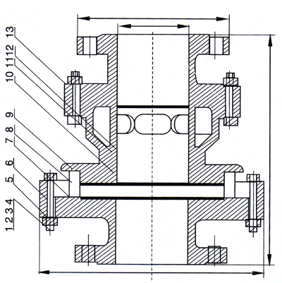 Fixed Proportion Type Pressure Reducing Valve Drawning Fixed Proportion Type Pressure Reducing Valve Drawning