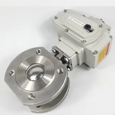 Electric thin ball valve Electric thin ball valve