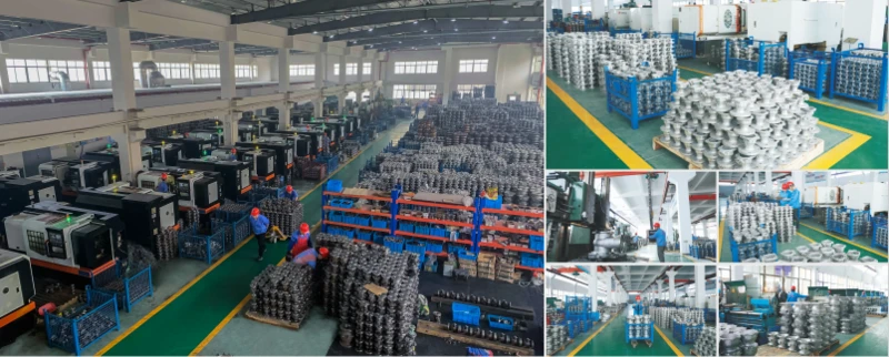 Pneumatic Sanitary Butterfly valve workshop Pneumatic Sanitary Butterfly valve workshop