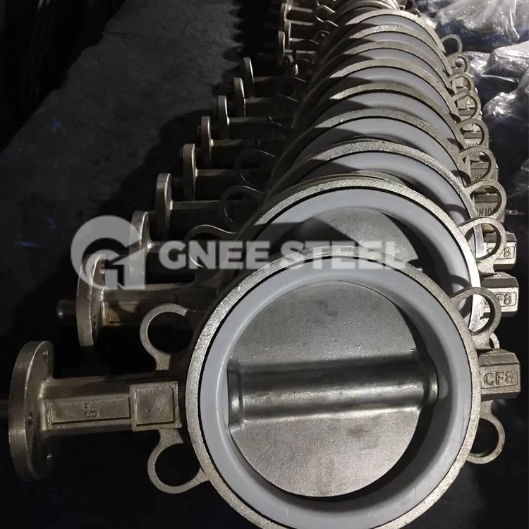 PTFE Lined Stainless Steel Butterfly Valve