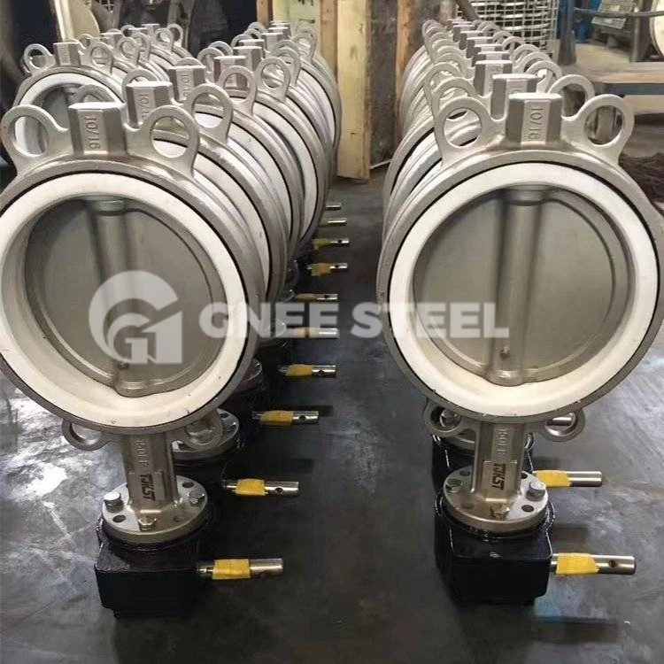 PTFE Lined Stainless Steel Butterfly Valve